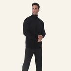 Old Money High-Neck Men's Pullover Sweater – Milani