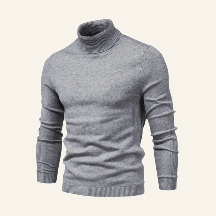 Old Money High-Neck Men's Pullover Sweater – Milani