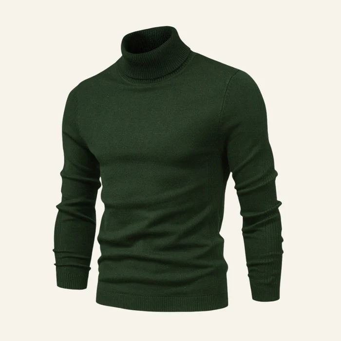 Old Money High-Neck Men's Pullover Sweater – Milani