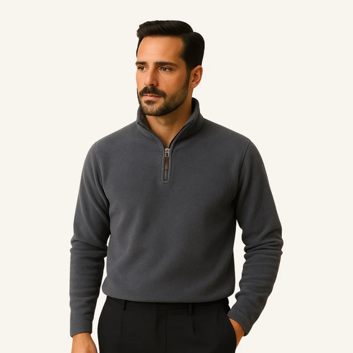 Piemonte Men's Half-Zip Sweater