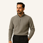Piemonte Men's Half-Zip Sweater