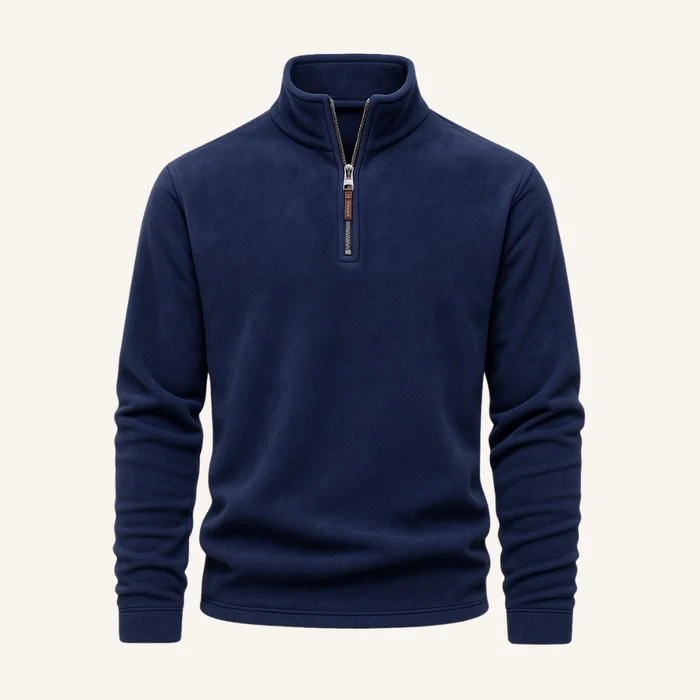 Piemonte Men's Half-Zip Sweater