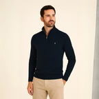 Verri Men's High-Neck Zip Sweater