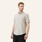 Old Money Milford Men's Linen Shirt by Aventri
