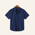 Old Money Milford Men's Linen Shirt by Aventri