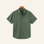 Old Money Milford Men's Linen Shirt by Aventri