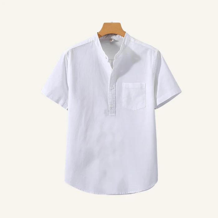 Old Money Bellacourt Men's Linen Shirt