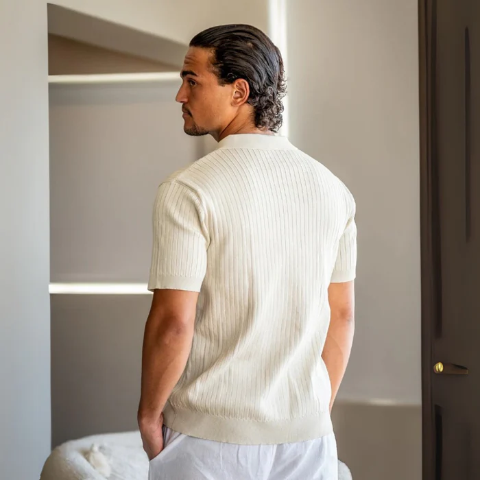 Sollome Premium Ribbed Polo Shirt