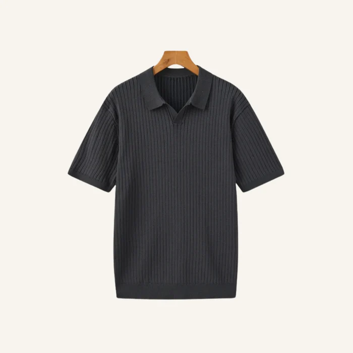 Sollome Premium Ribbed Polo Shirt