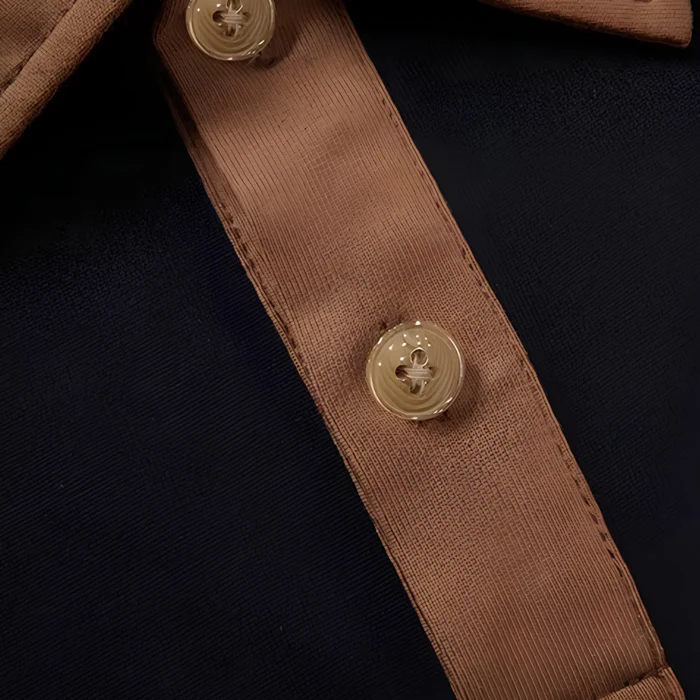 Vittore Men’s Plain Old Money Polo Shirt