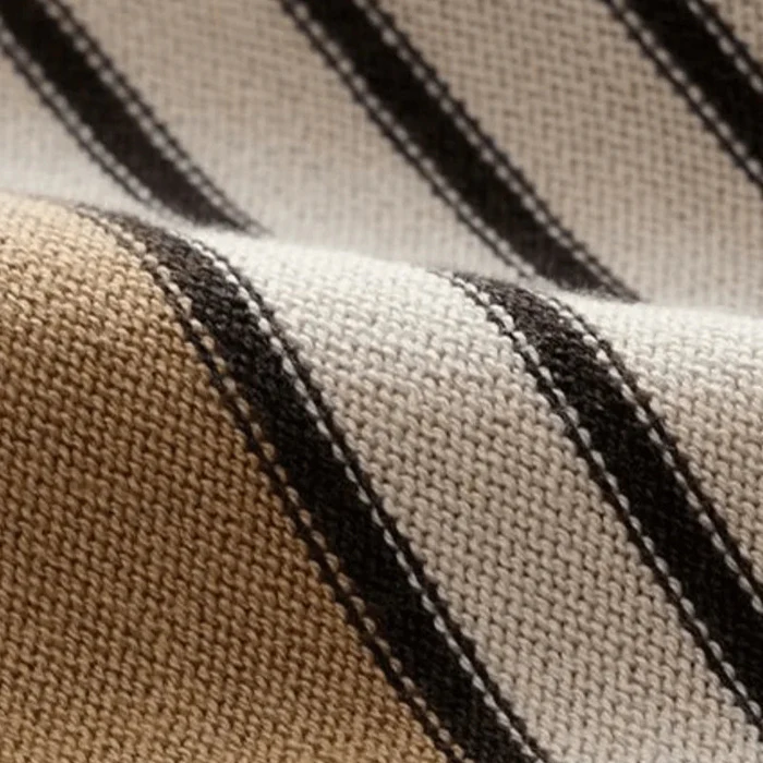 Montelle Striped Knit Polo Shirt