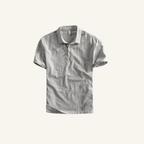 Salerno Men’s Linen Polo Shirt