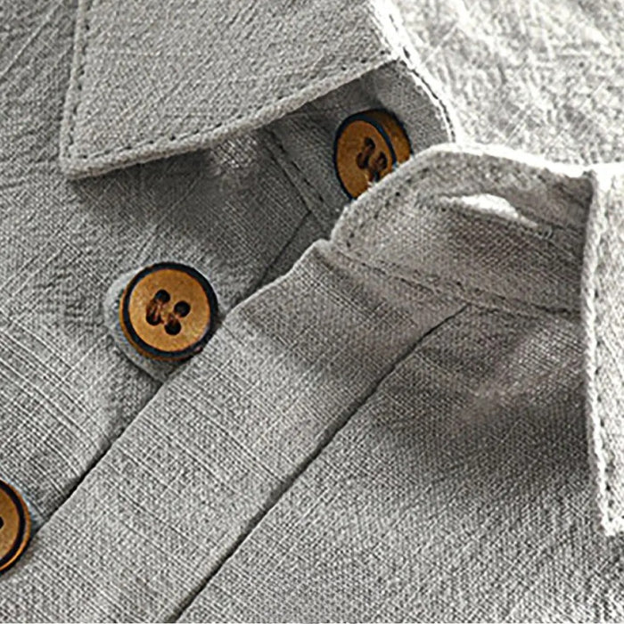 Salerno Men’s Linen Polo Shirt