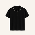 Manttan Old Money Zip Polo Shirt