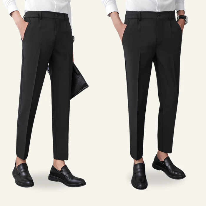Darvon Slim Old Money Wrinkle-Free Trousers
