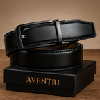 Aventri Imperial Genuine Leather Dress Belt