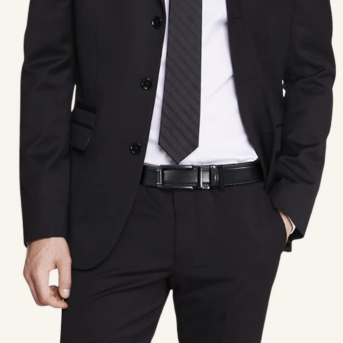 Aventri Imperial Genuine Leather Dress Belt