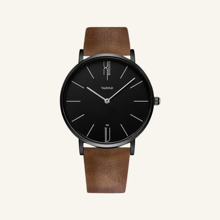 Old Money Aventri Leather Watch