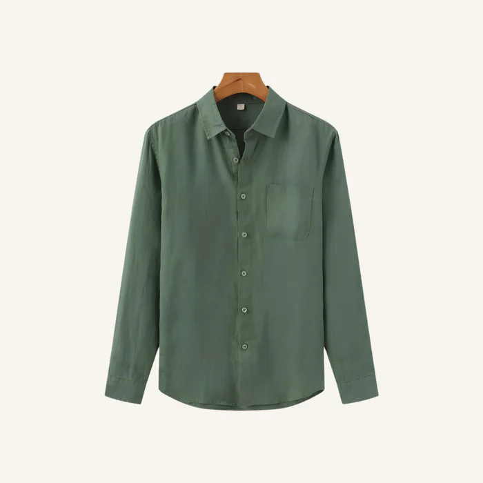Men’s Milford Long-Sleeve Linen Shirt