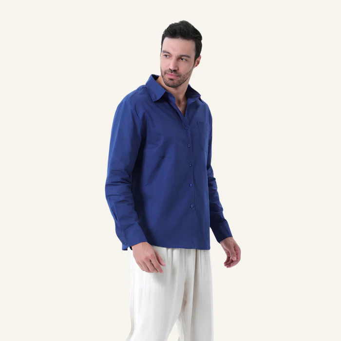 Men’s Milford Long-Sleeve Linen Shirt