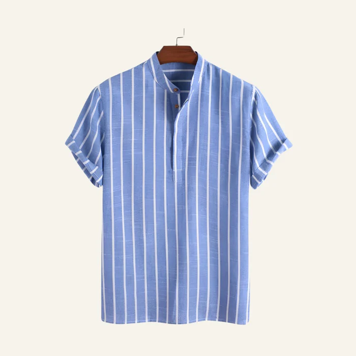 Old Money Carvell Striped Men's Shirt
