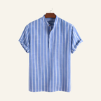 Old Money Carvell Striped Men's Shirt