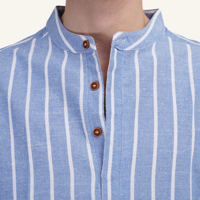 Old Money Carvell Striped Men's Shirt