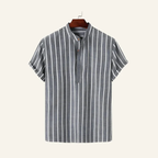 Old Money Carvell Striped Men's Shirt
