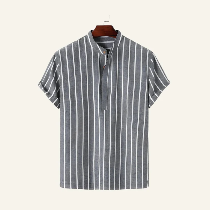 Old Money Carvell Striped Men's Shirt