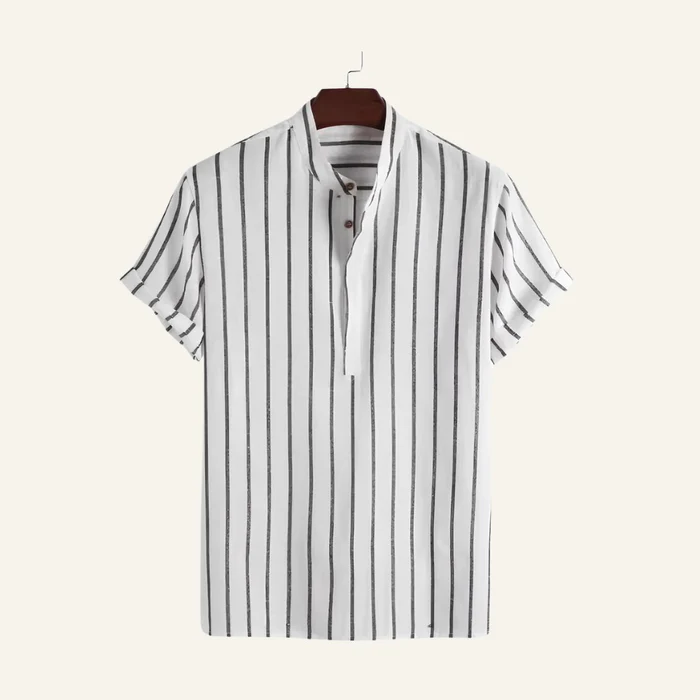 Old Money Carvell Striped Men's Shirt