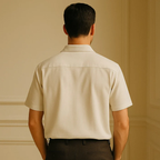 Casablanca Linen Polo Shirt