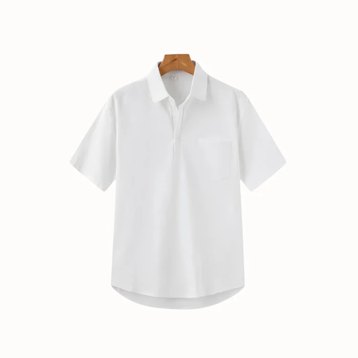 Casablanca Linen Polo Shirt