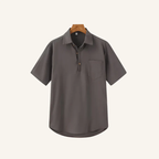 Casablanca Linen Polo Shirt