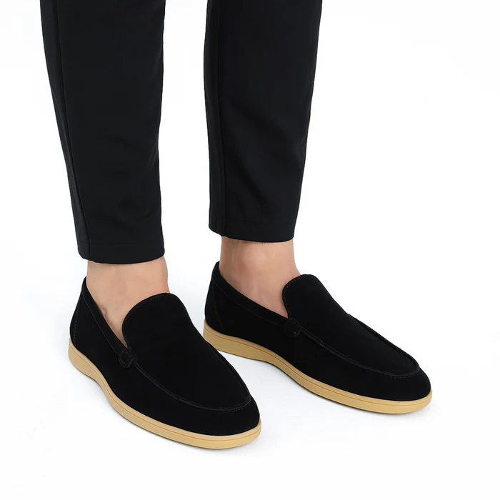 Ardeni Men's Suede Loafers Moccasins