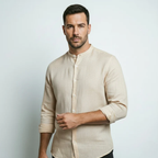 Varenne Long Sleeve Linen Shirt