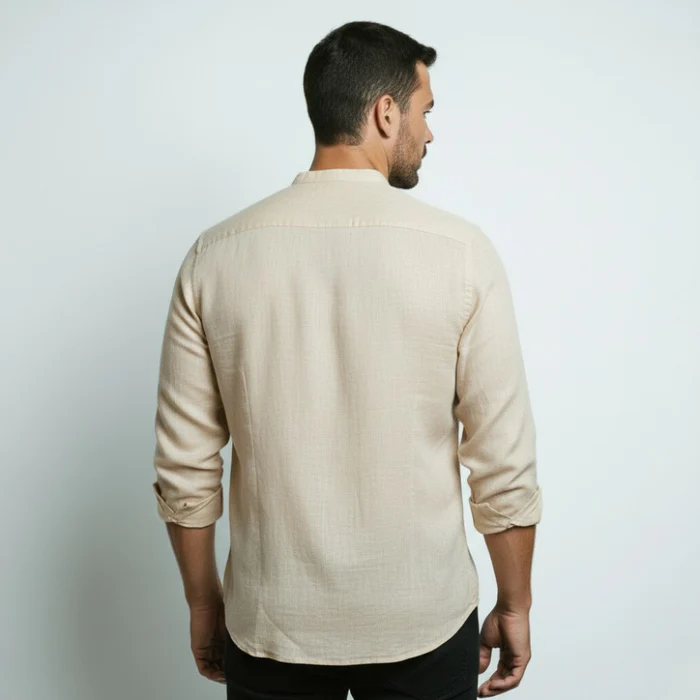 Varenne Long Sleeve Linen Shirt