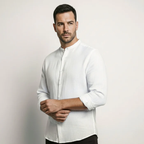 Varenne Long Sleeve Linen Shirt